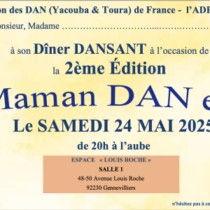 🎉 Une Maman DAN en Or – 2ème Édition 🎉